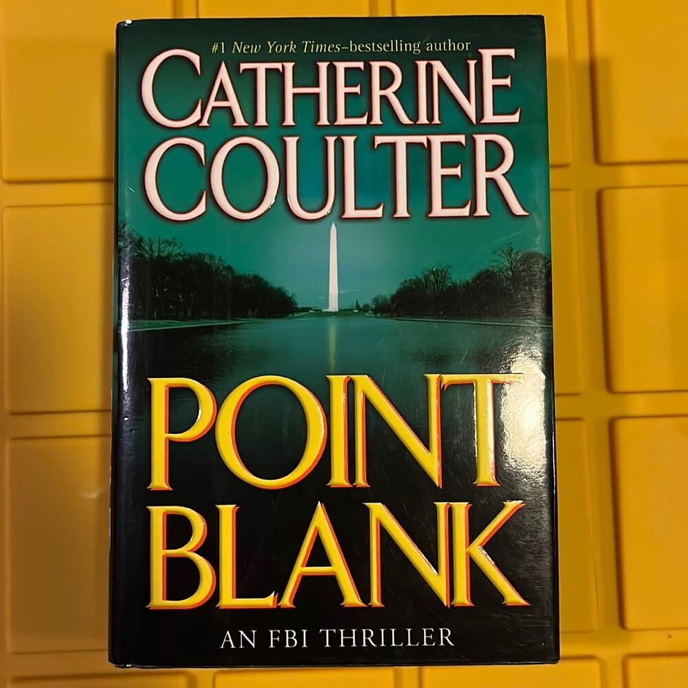 Point Blank by Catherine Coulter Hardcover Book